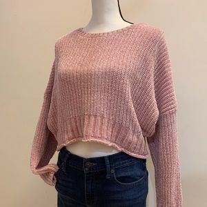 Soft pink Alter’d State sweater, size XS